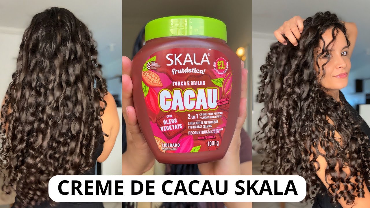 TESTEI O NOVO CREME DE CACAU DA SKALA