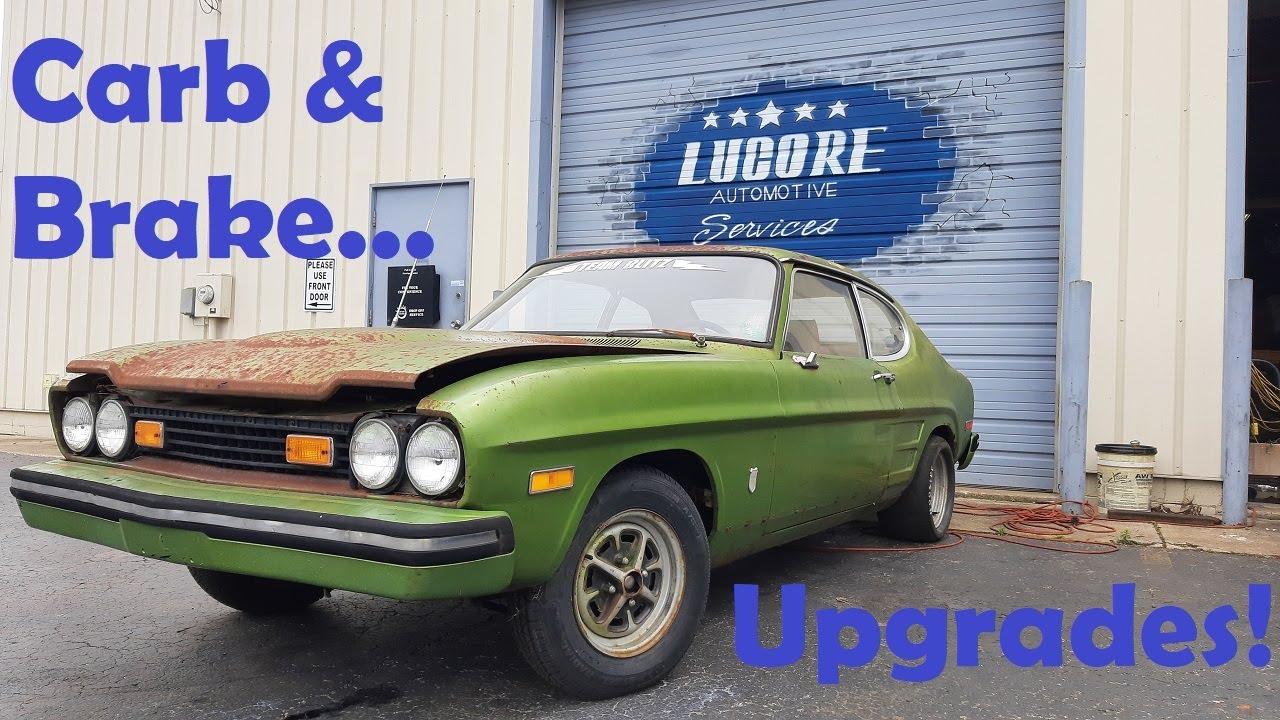 MKI Ford Capri Upgrades! New Brakes, New Carb, Getting closer to a 