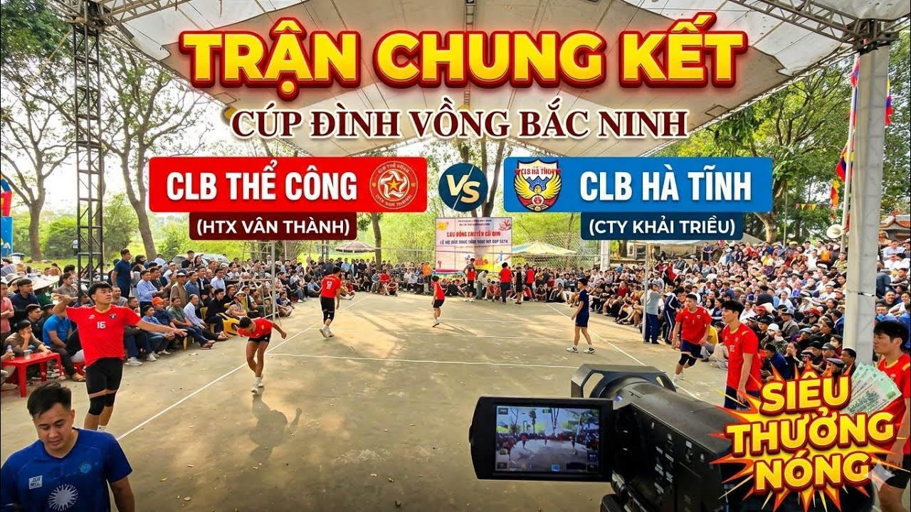 🔴 CHUNG KẾT : HTX VĂN THÀNH ( Mạnh Hùng , Xuân Sinh ) vs CTY KHẢI TRIỀU ( Văn Phương , Anh Thiện )