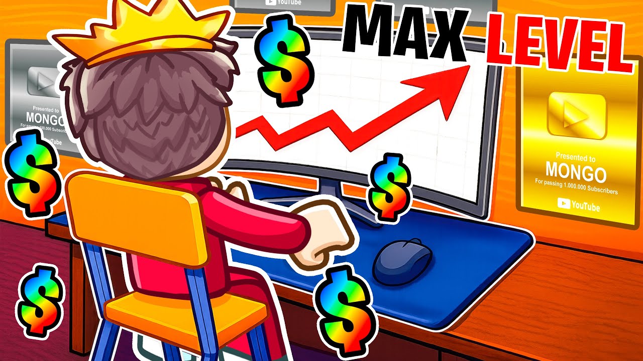 Я стал знаменитым ютубером в игре Roblox Content Creator Tycoon...