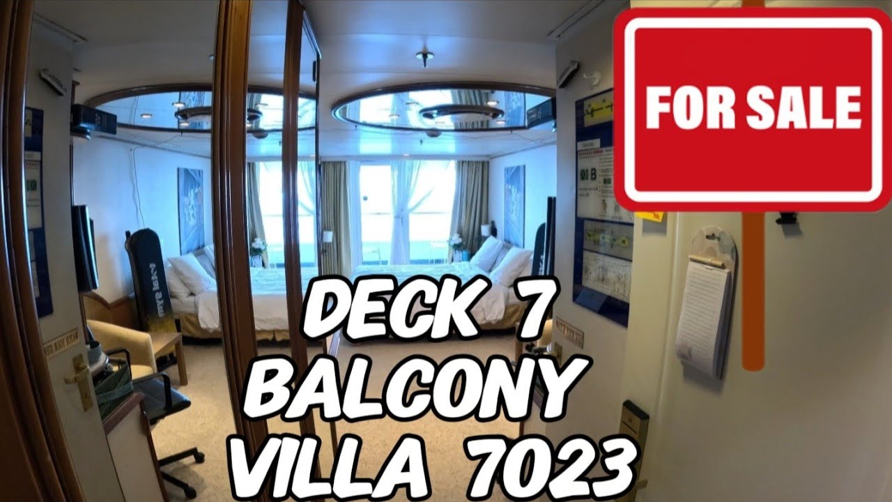 * FOR SALE * | Balcony | Deck 7 | Villa 7023 | Villa Vie Odyssey | Ep 7