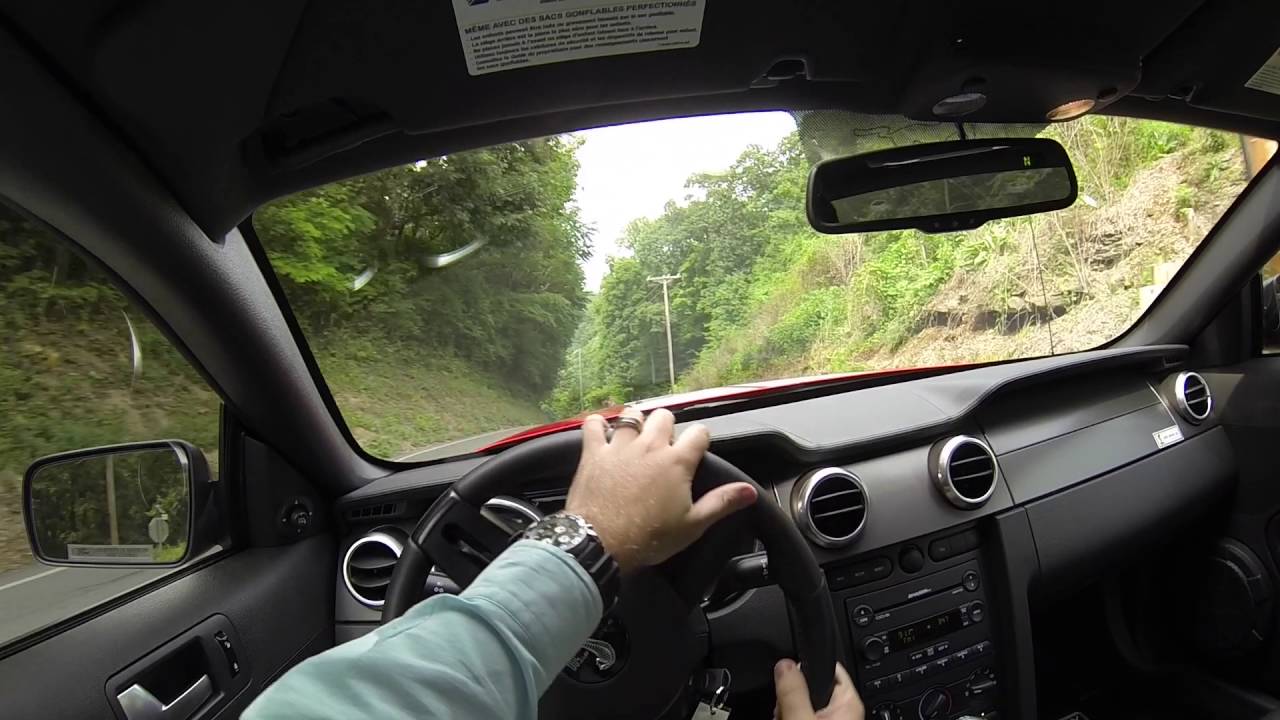 2007 Ford Mustang Shelby GT500 POV Test Drive