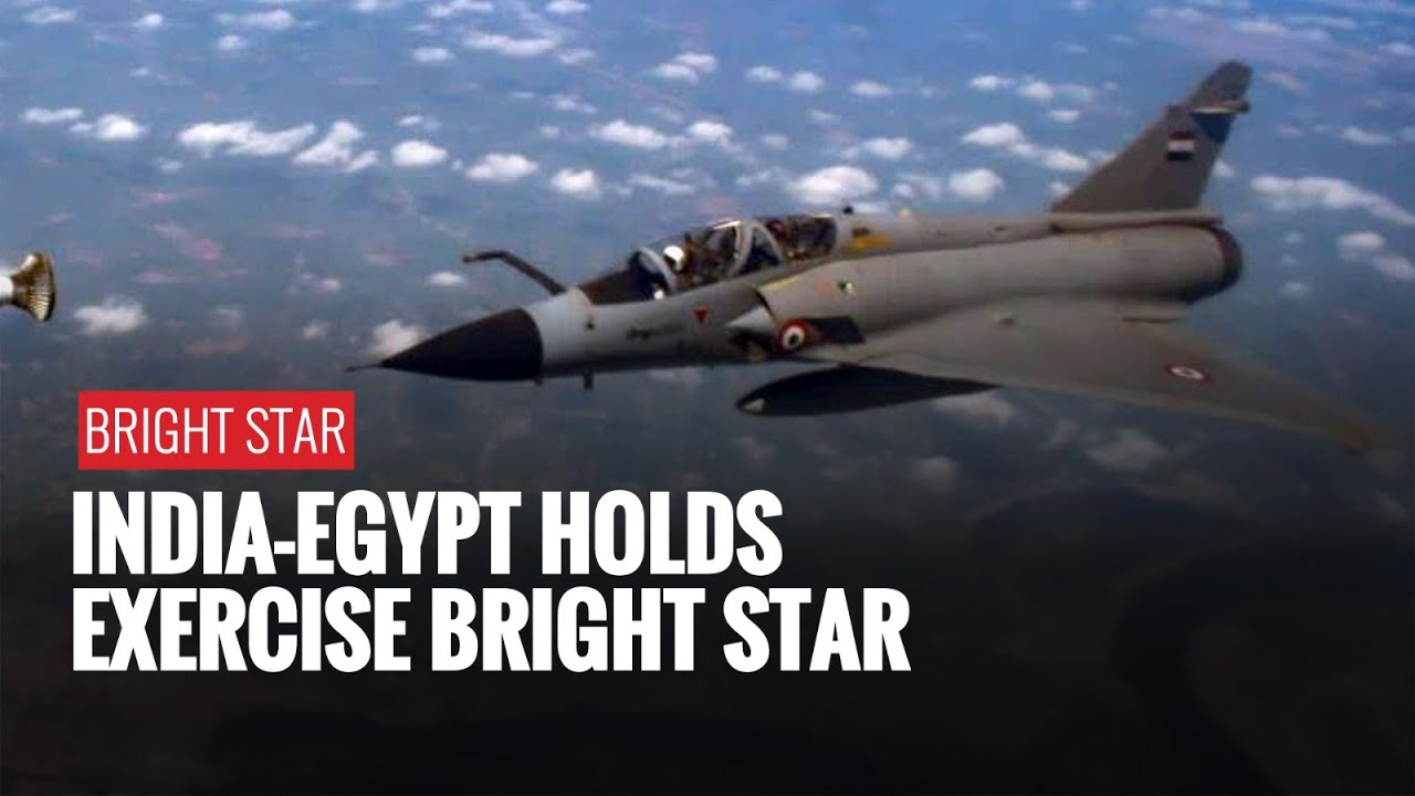 India-Egypt Holds Breathtaking Exercise 'Bright Star', IL-78 Air-To-Air Refuels Egyptian Jet