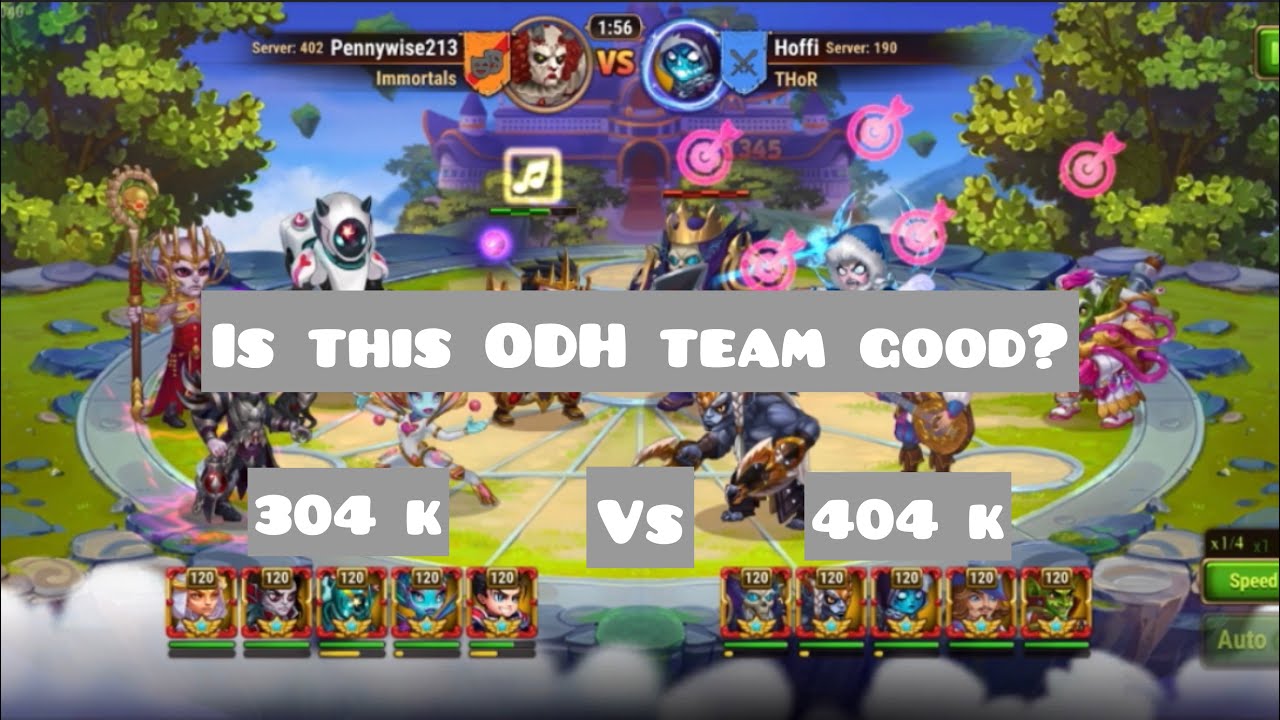 Hero Wars Mobile | Is this ODH team good? Galahad Nebula ODH