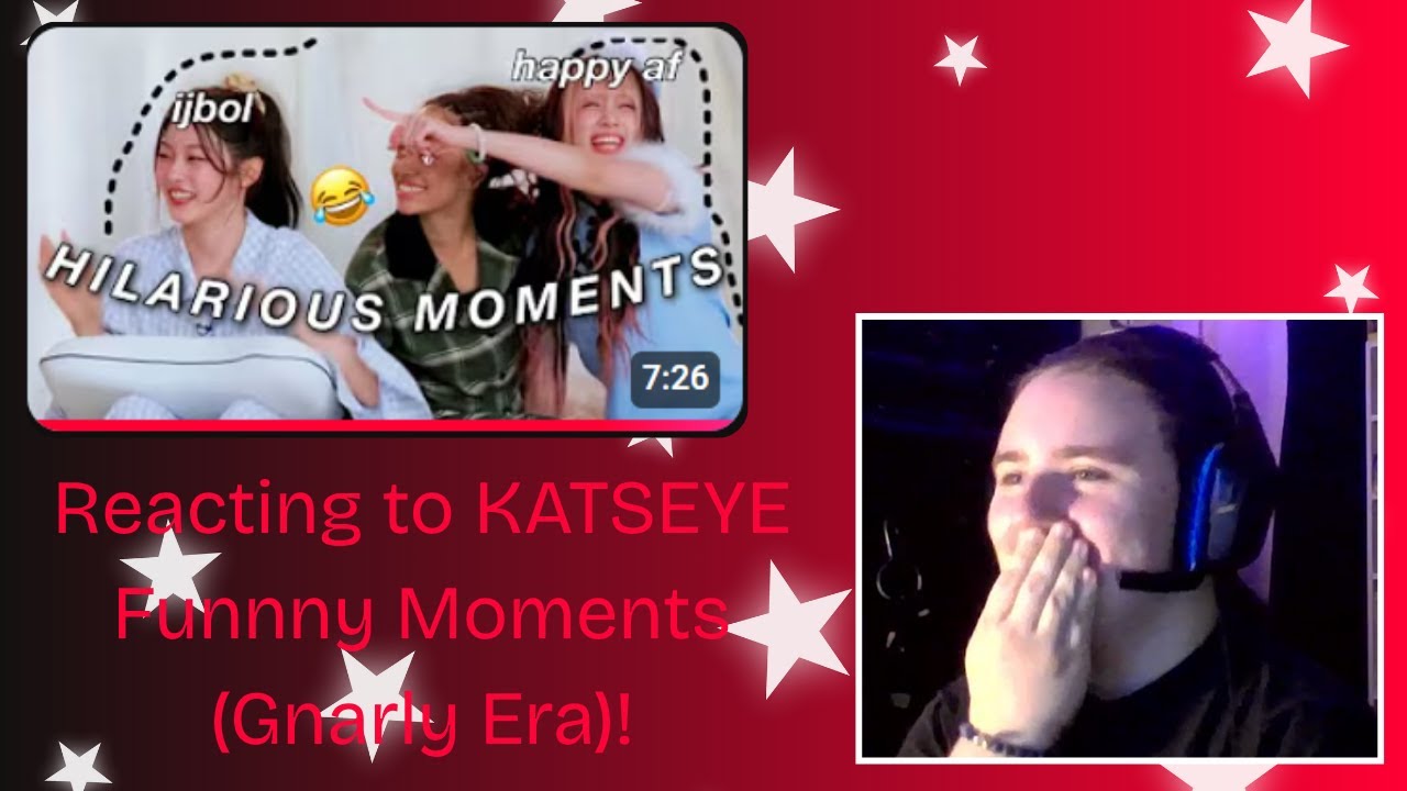 Reacting to KATSEYE Funny Moments (Gnarly Era)!