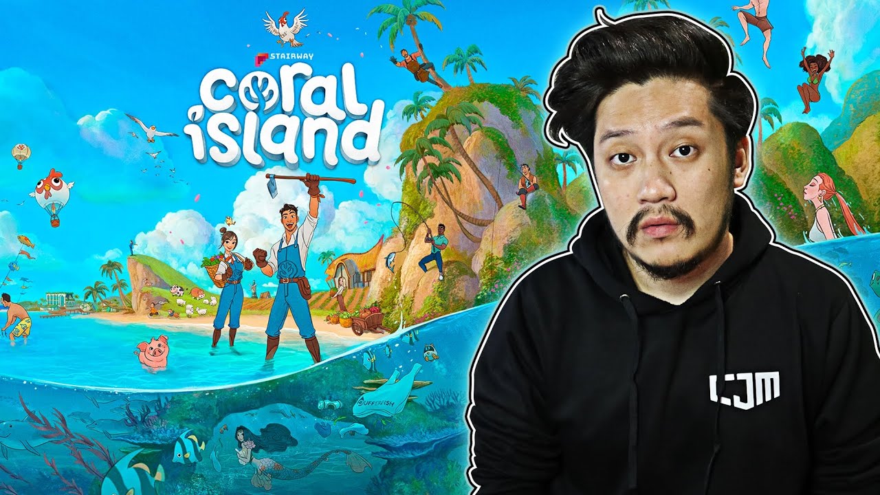 CJM Pertama Kali Main Coral Island
