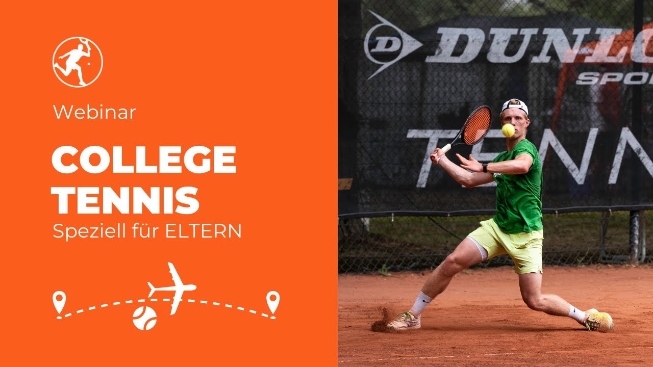 College Tennis Webinar für Eltern