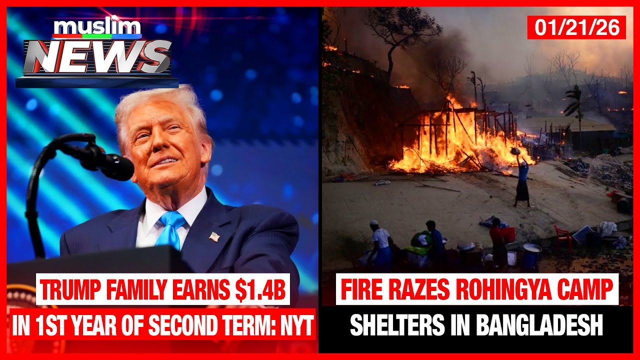 Trump Family Earns $1.4B In 1st Year Of Second Term: NYT | Muslim News | Jan 21, 2026