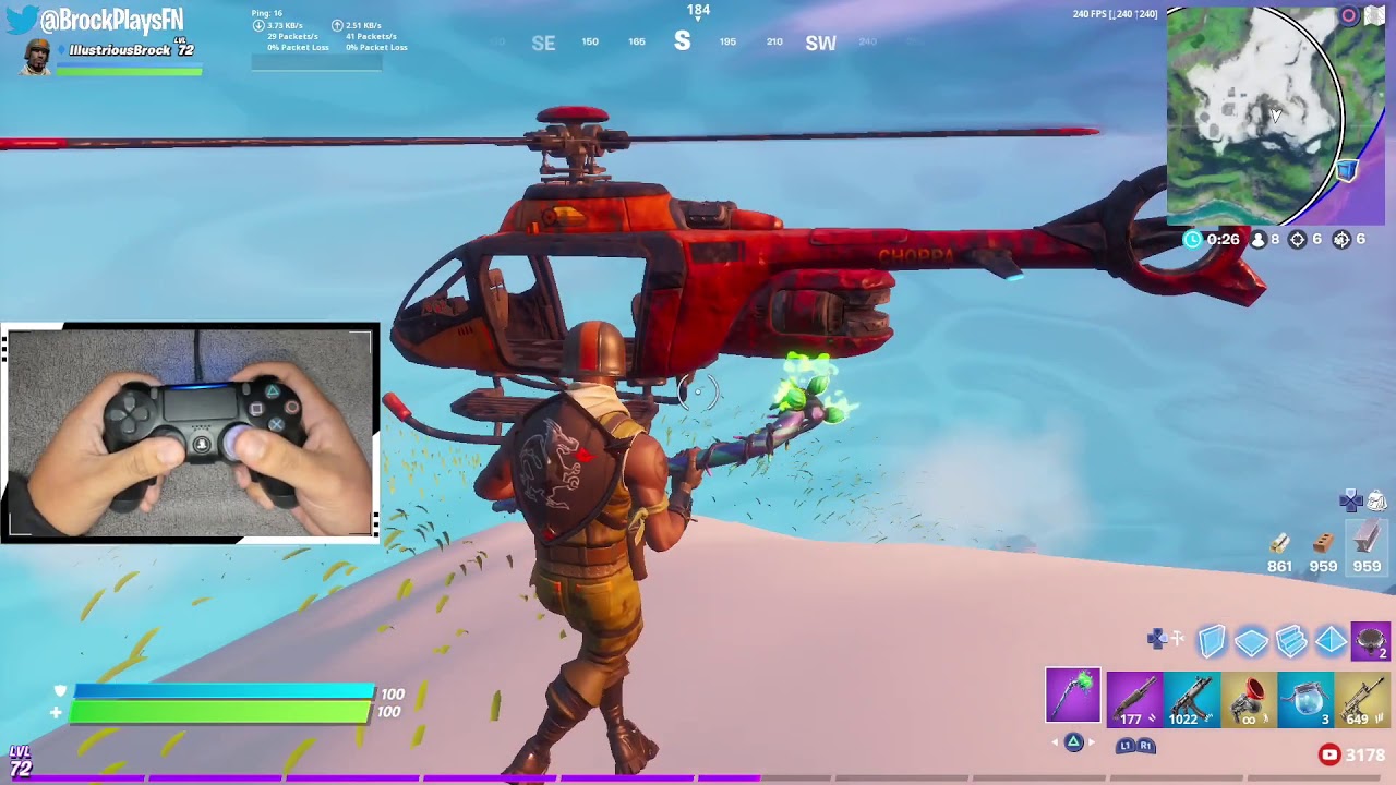 He Stole my Helicopter 😢 | BrockPlaysFortnite