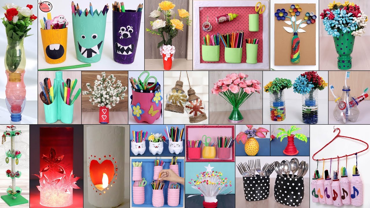 26 Plastic Bottle Craft Ideas !!!