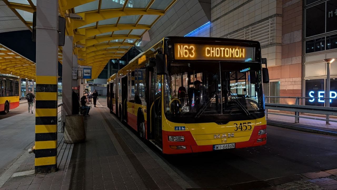 MAN NG363 Lion's City G #3455 [🚍N63] MZA Warszawa