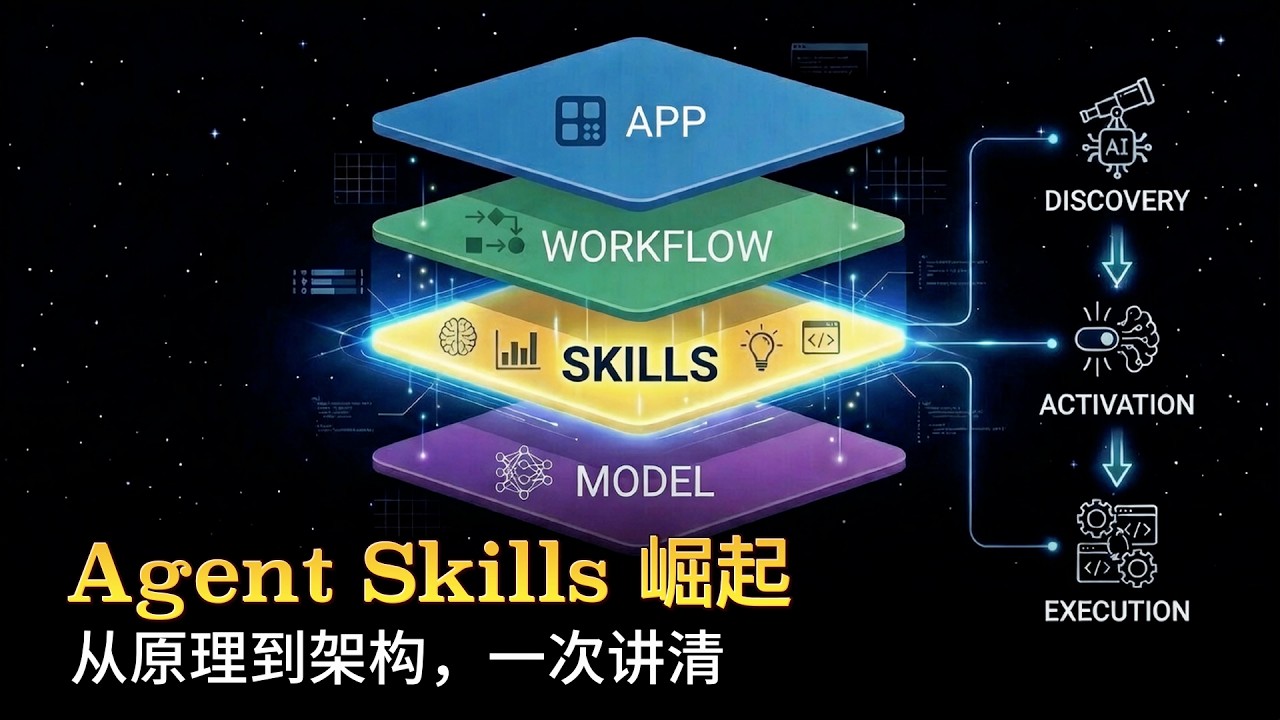 Agent Skills 原理全解析｜Discovery→Activation→Execution 工作机制 + Token 优化逻辑，一次看懂自动化下一代形态