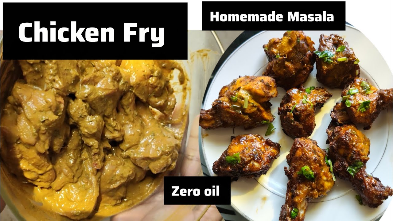 💥 Without Using Oil U Can Make This Delicious Chicken Fry||ಈ ಚಿಕನ್ ಪ್ಪ್ರೆ ಗೇ ಒಂದಹನಿ ಎಣ್ಣೆಕೂಡ ಬೇಡ
