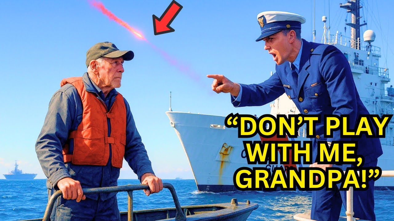 Coast Guard Fired a Warning Across Old Veteran's Boat - 5 Minutes Later, the Strike Group Arrived