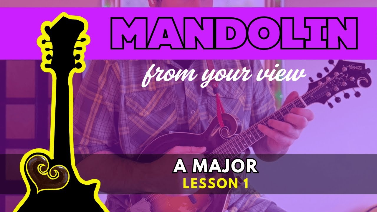 A Major Scales on Mandolin