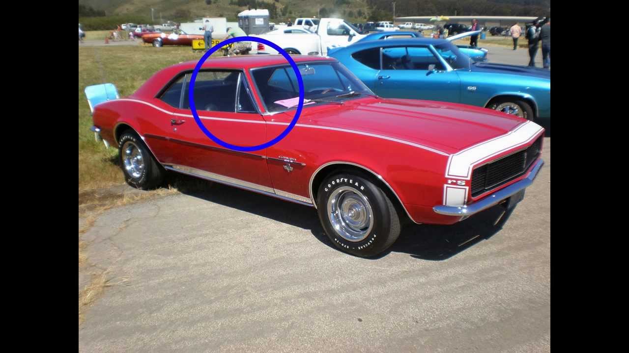 Camaro First Generation Differences (1967-1968-1969 differences)