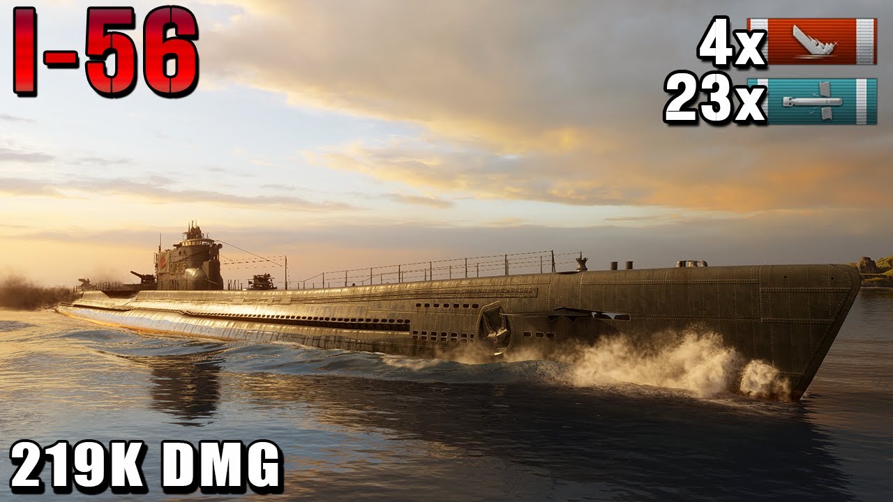 I-56 Submarine: Deadly Underwater Hunter in Action