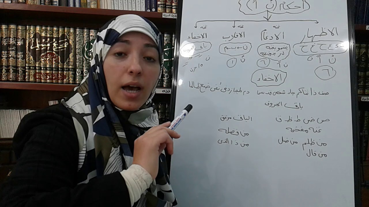النون الساكنة والتنوين (حكم الاخفاء)(الحلقة76)