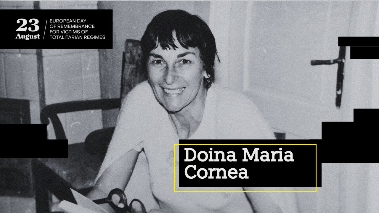 Remember. 23 August: Doina Cornea (with autodescription)