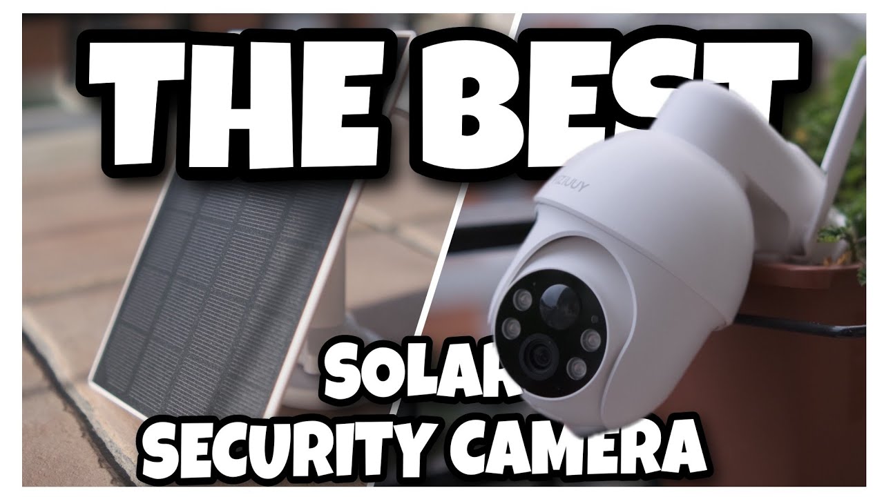 [ENG] THE BEST Solar Panel Camera! ViZiUUY VZ-5PT1