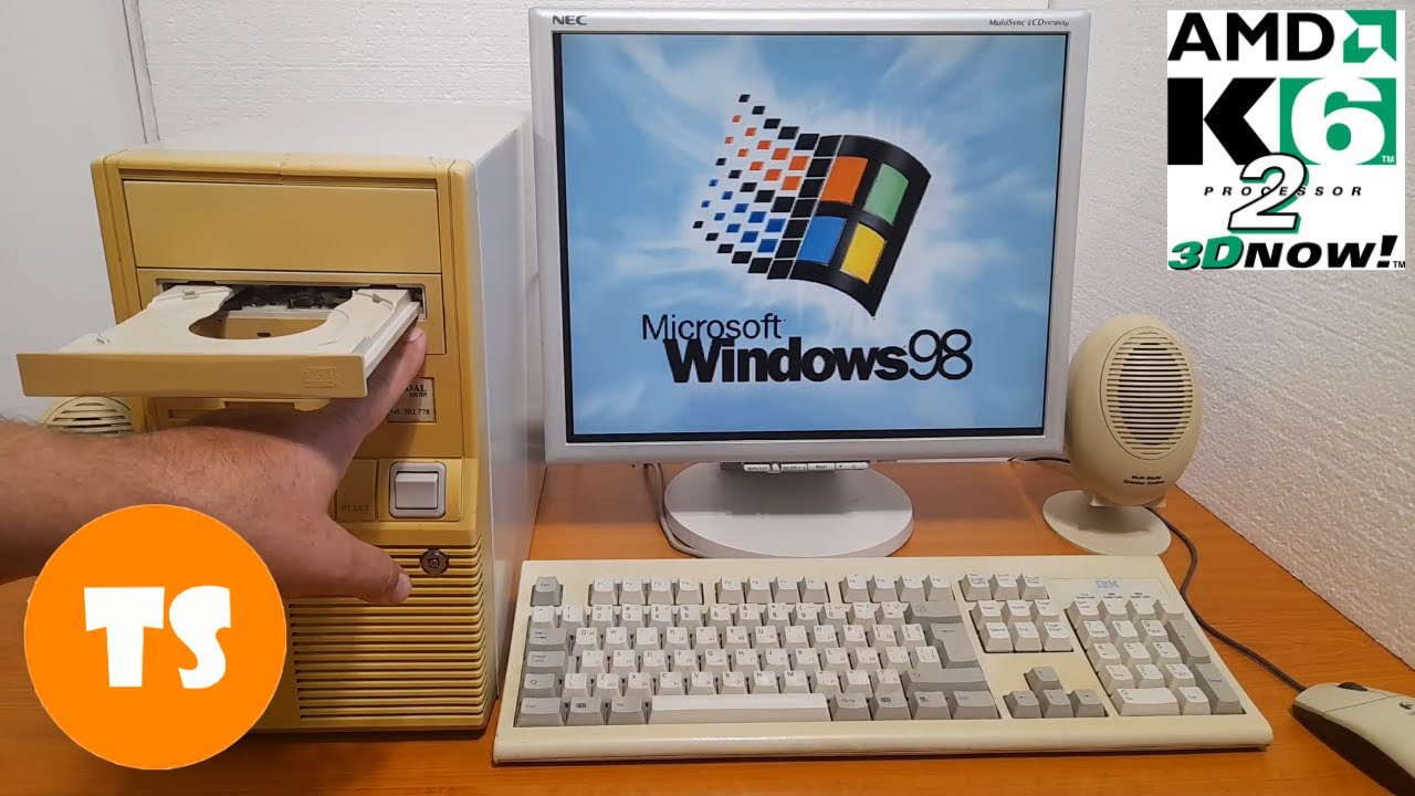 ⭐Retro PC: Testing the 1998 AMD K6-2 with Windows 98SE ⭐ #vintagecomputer #retrogaming #retro