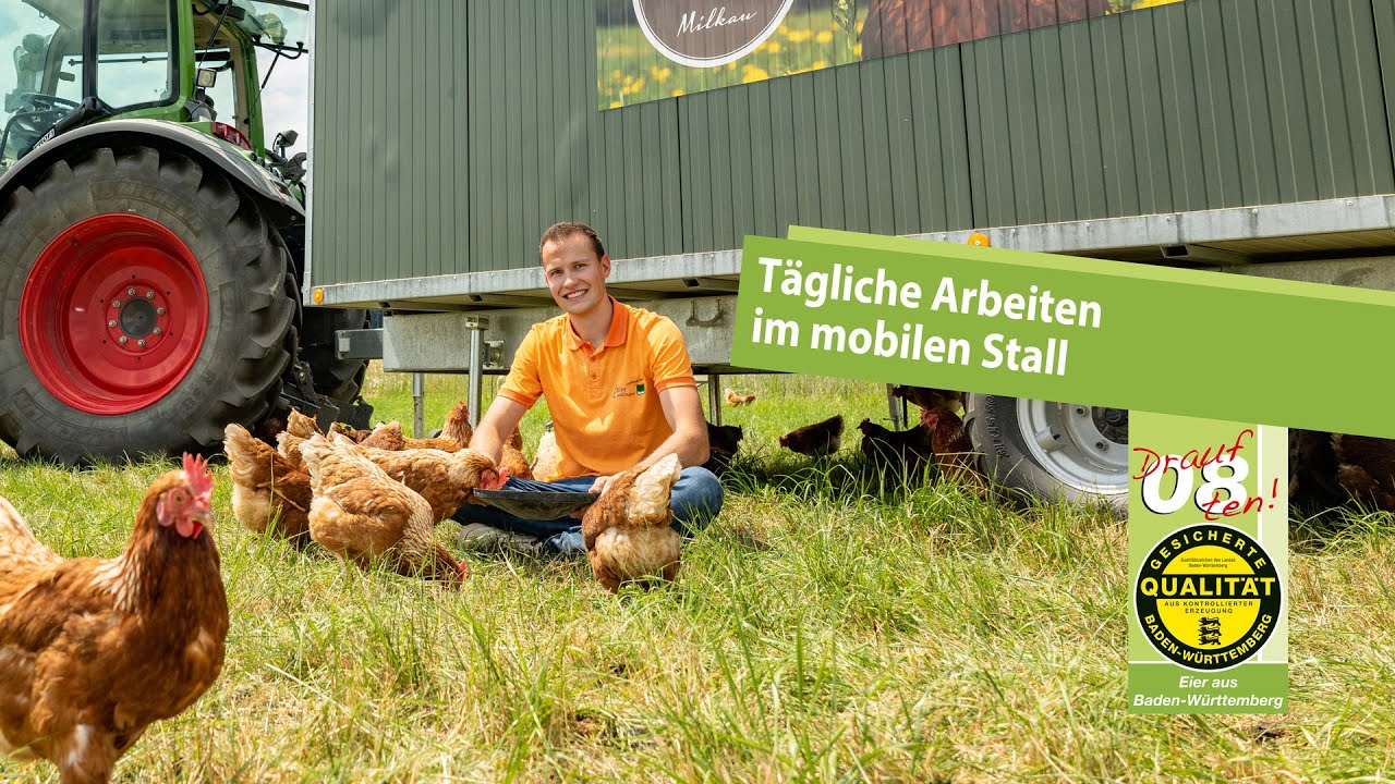 Mehraufwand durch die Hühnerhaltung im Mobilstall