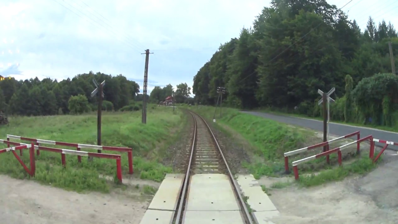 W kabinie SA101-001 na trasie Słupsk → Szczecinek (2) Front Cab Ride View