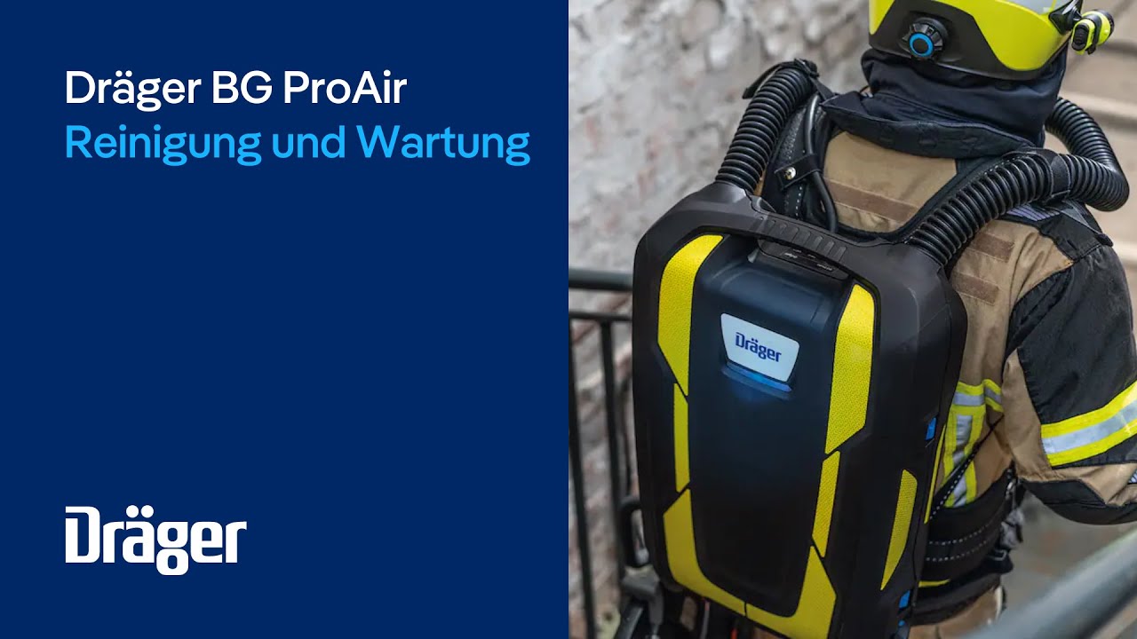 Dräger BG ProAir - Reinigung und Wartung: Schritt-für-Schritt-Anleitung und Tipps