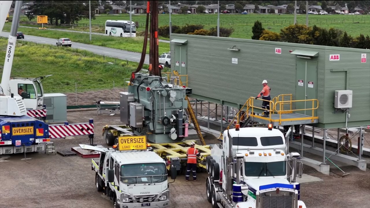 Clyde North Transformer Project - Delivered by Zinfra
