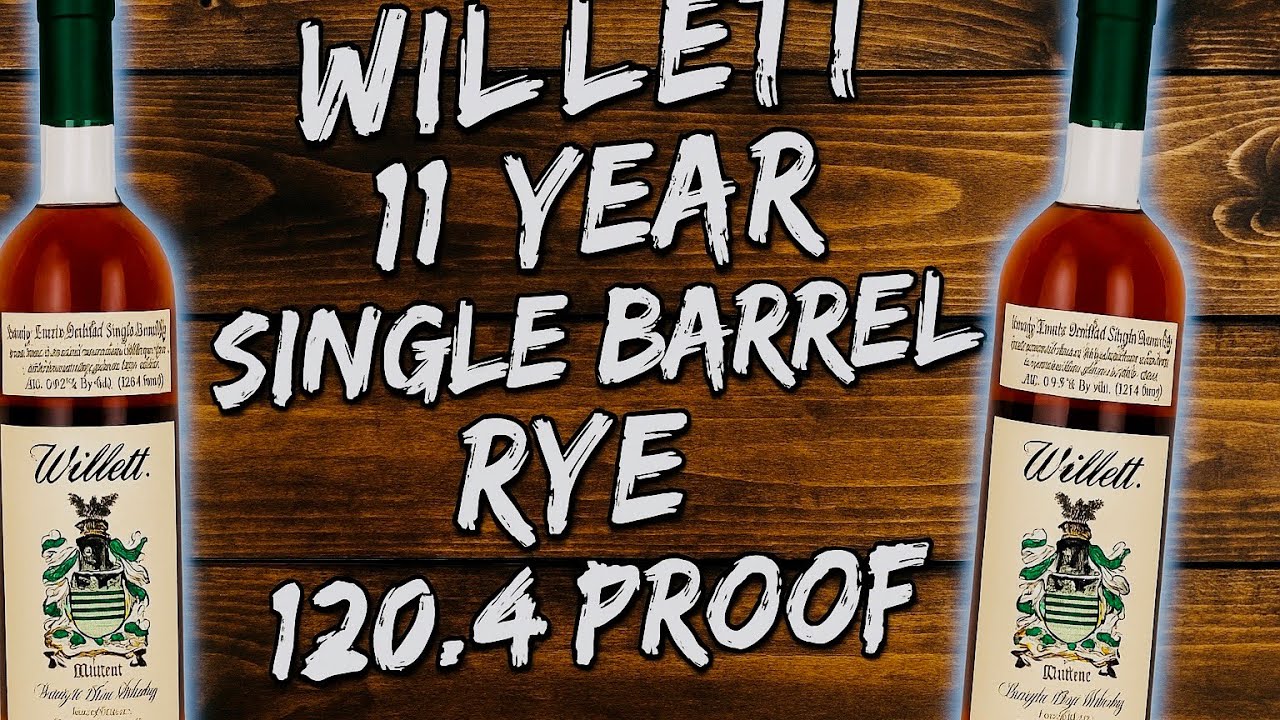 Willett 11-Year Single Barrel Rye (Green Top) &ndash; 120.4 Proof Power!