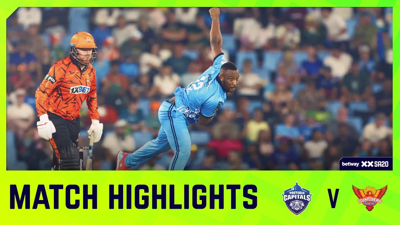 Pretoria Capitals vs Sunrisers Eastern Cape | Match 14 Highlights | Betway SA20