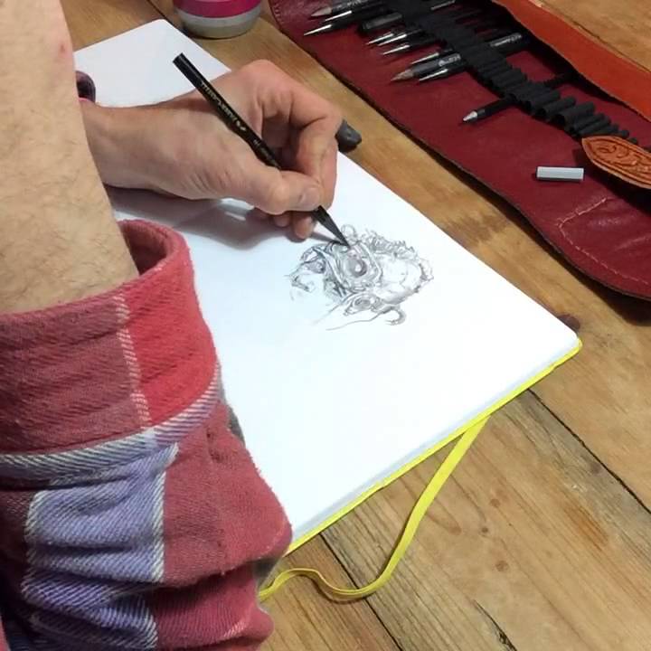 Sketchbook sketching 1