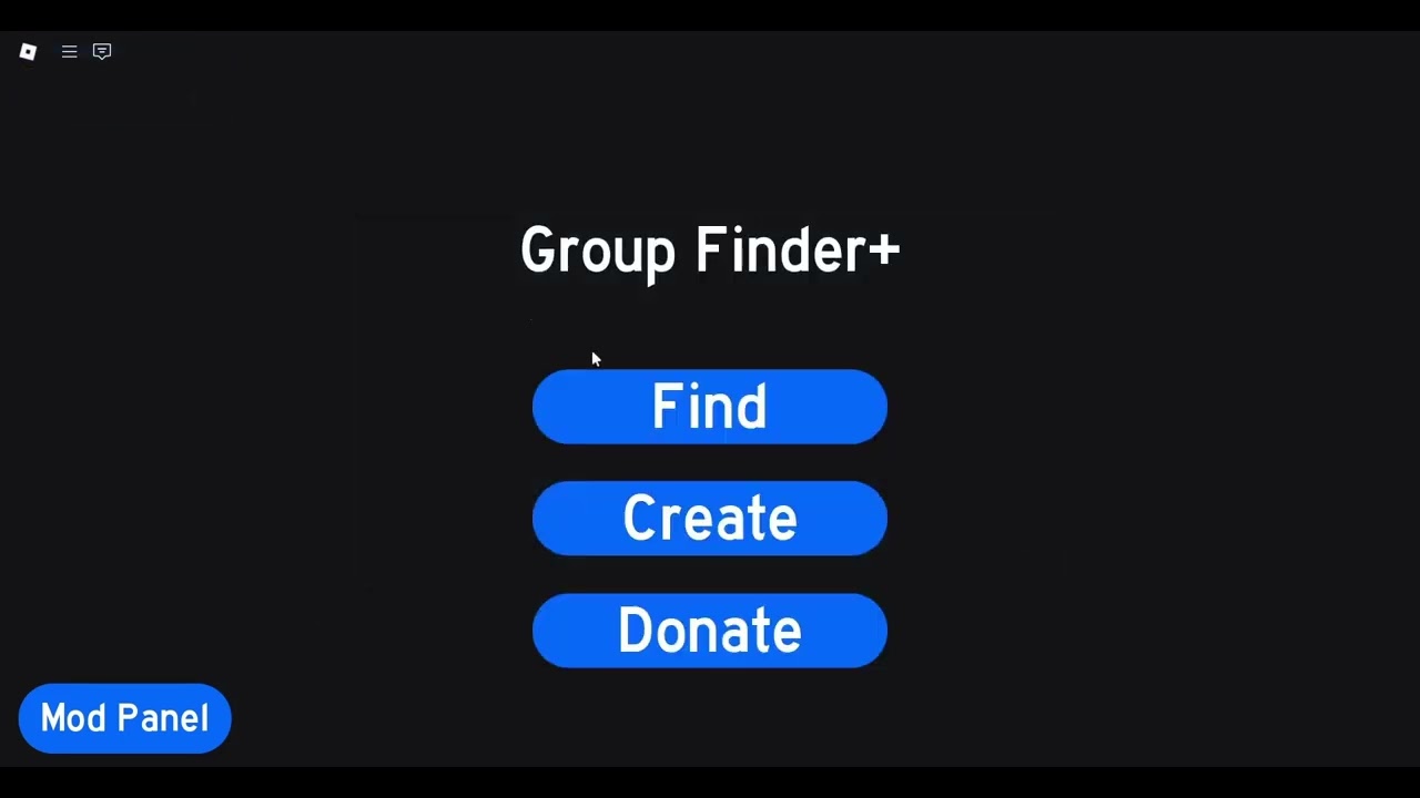 Group finder + showcase