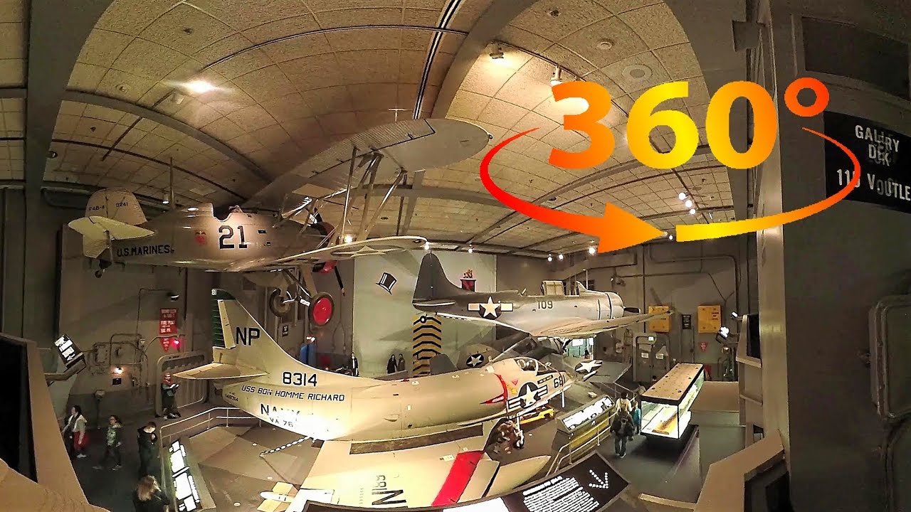 360 / VR 4K The National Air & Space Museum Tour w/ Spatial Audio - Washington DC - Part 1 of 4