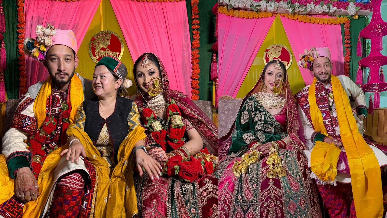 Monty weds Pooja || Nesang to Barang || Kinnauri Wedding || Shilpa Negi