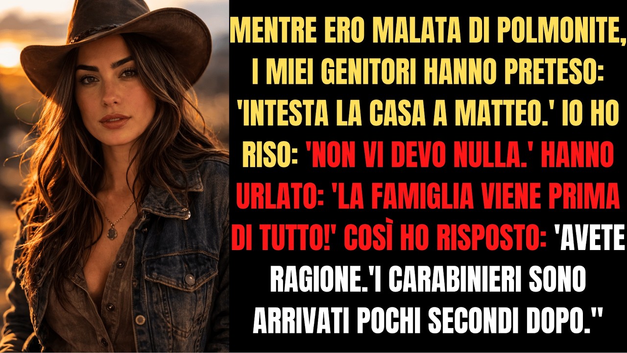 Mi hanno cacciata a 18 anni. Ora pretendono la mia villa per salvare mio fratello dal carcere.