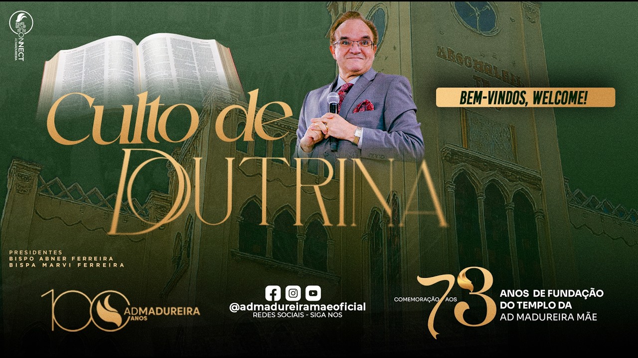 CULTO DE DOUTRINA - 03/03/2026 - ADMADUREIRA MÃE