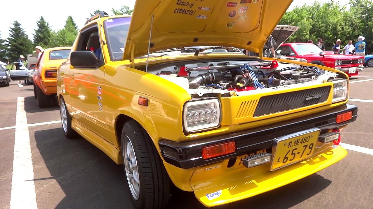 🌈 昭和の小型車5選　マツダAZ1　スズキ マイティボーイ セルボ　ホンダ シティ ビート　MAZDA AZ1　SUZUKI MIGHTYBOY CERVO　HONDA CITY BEAT