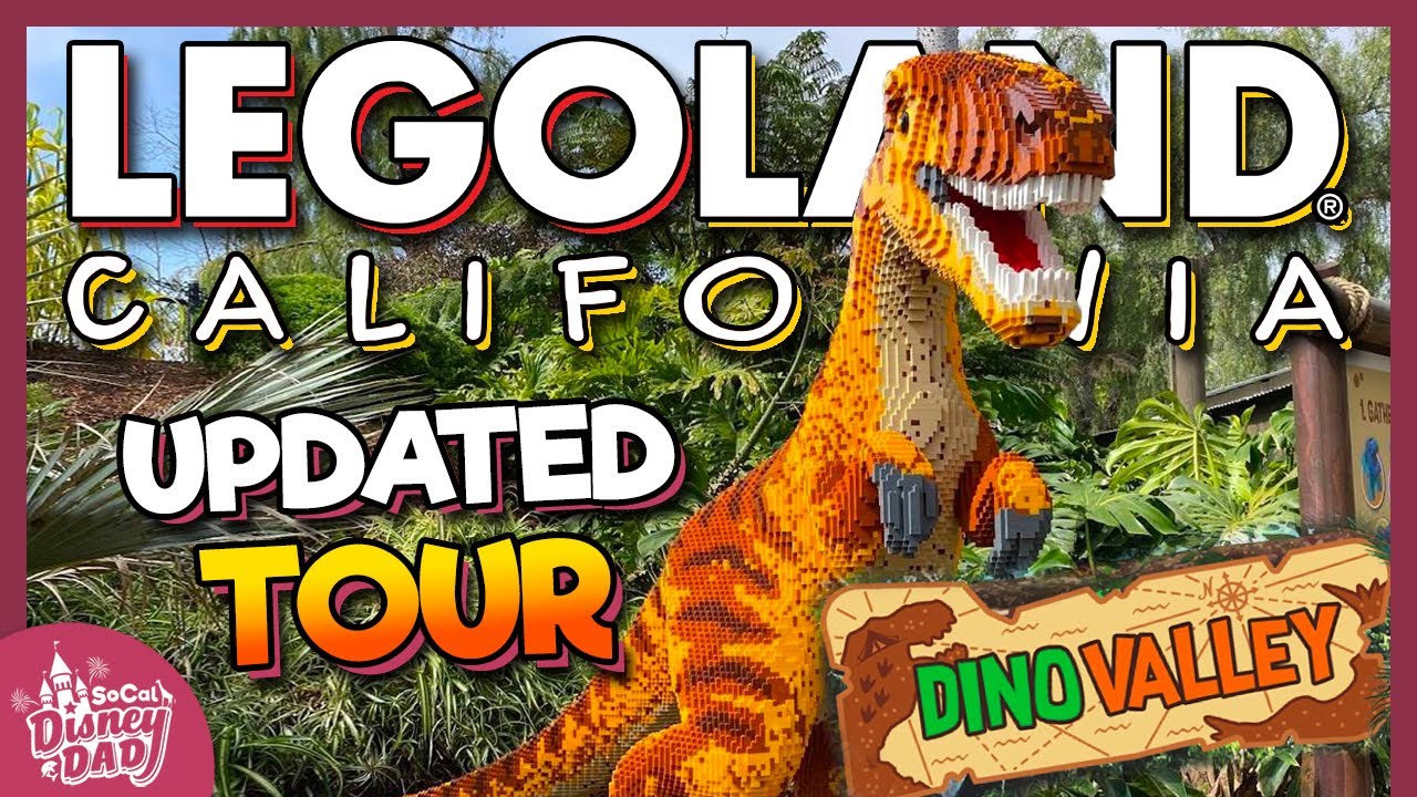 LEGOLAND California Tour 2024 | ALL NEW Dino Valley & More