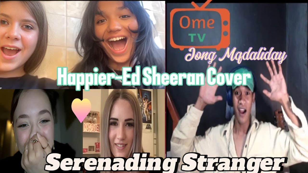 JONG MADALIDAY  "HAPPIER- ED SHEERAN" COVER SERENADING STRANGER COMPILATION