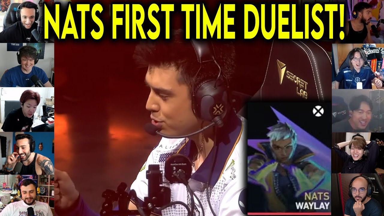 Valorant Streamers Reacts To TL nAts Picking DUELIST For The FIRST TIME Against DRX In VCT Champions