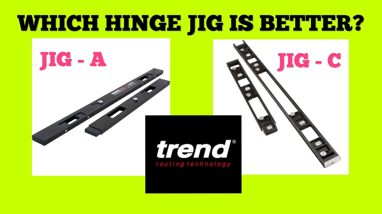 Использование приспособления Trend Hinge Jig для установки двери в проекте Garden Room