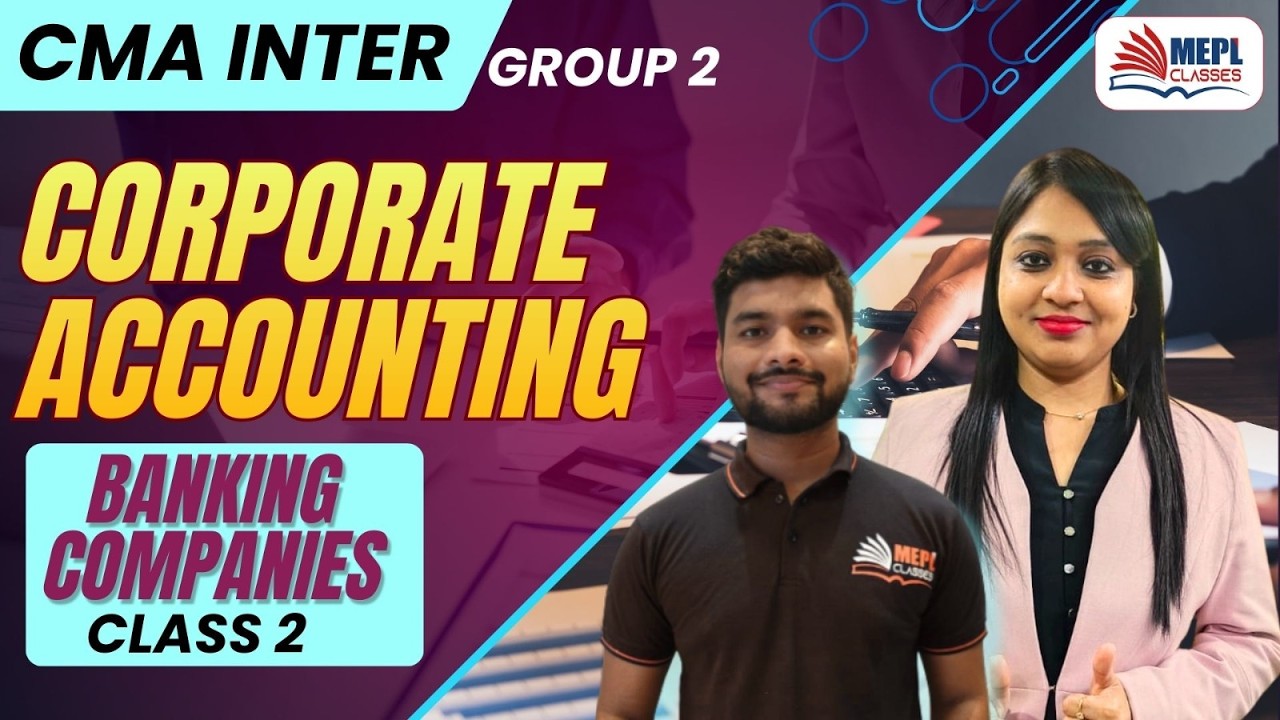 CMA Inter  | Corporate Accounting Banking Companies [Class - 2] | MEPL Classes