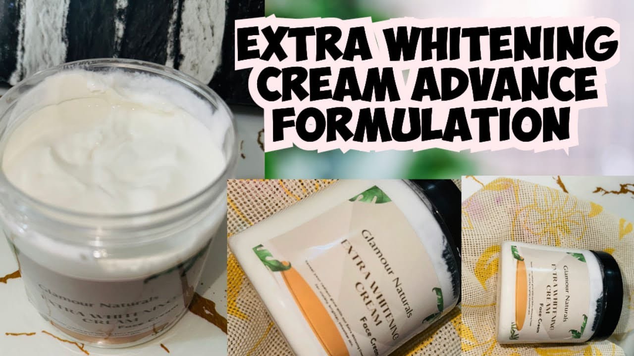 How to make Extra Whitening Cream Advanced Formula for Dark Spots, Pigmentation & Uneven Skin Tone