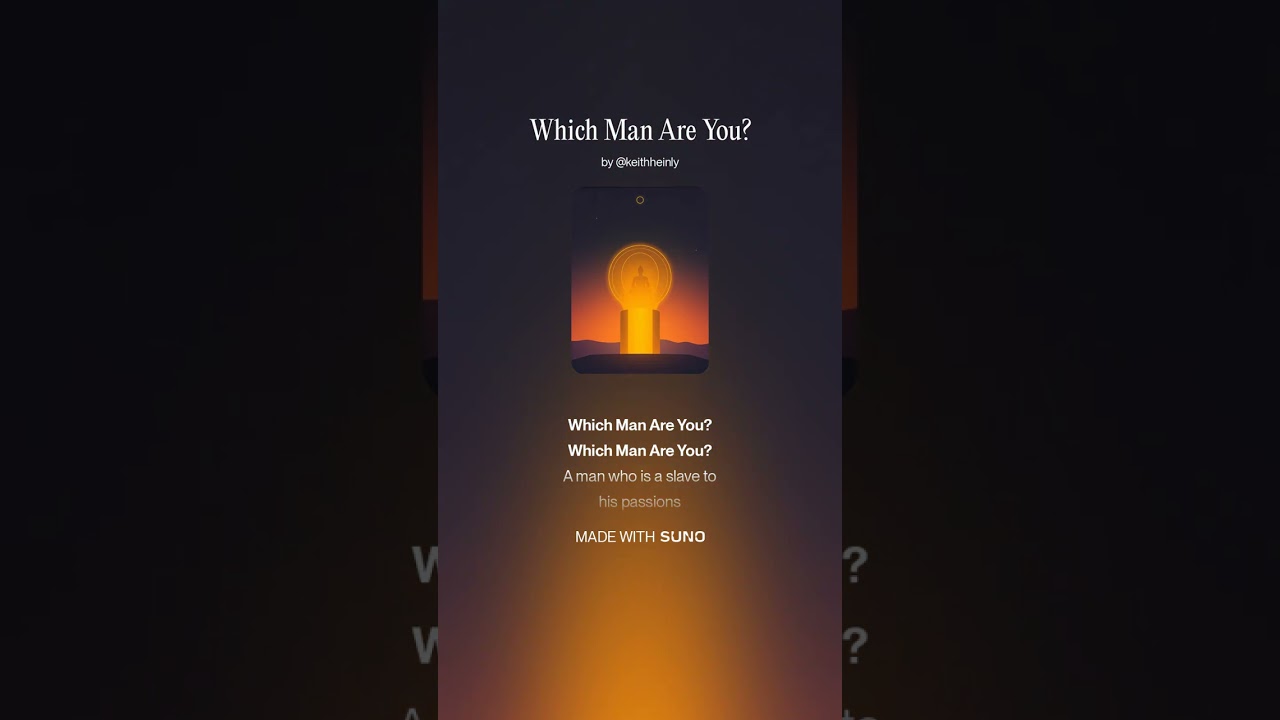 Which Man Are You?