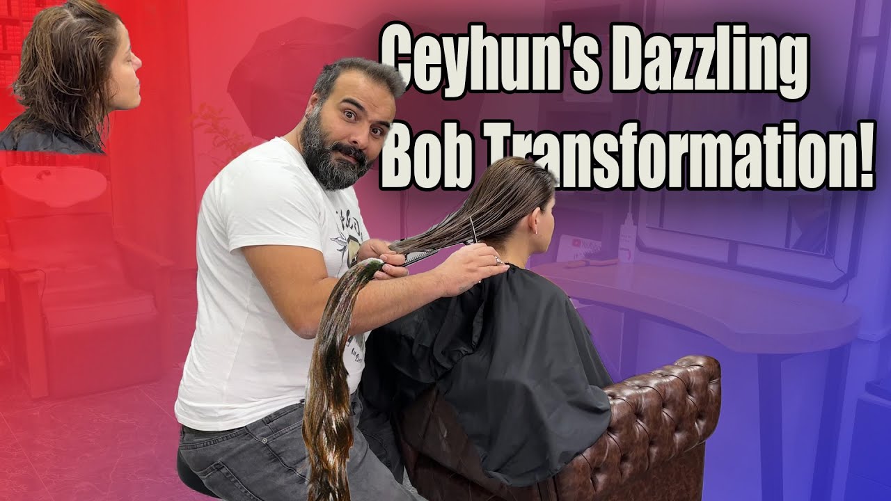 Radical Transformation! Ceyhun Transforms Doctor's Hair into a Stunning Short Bob!