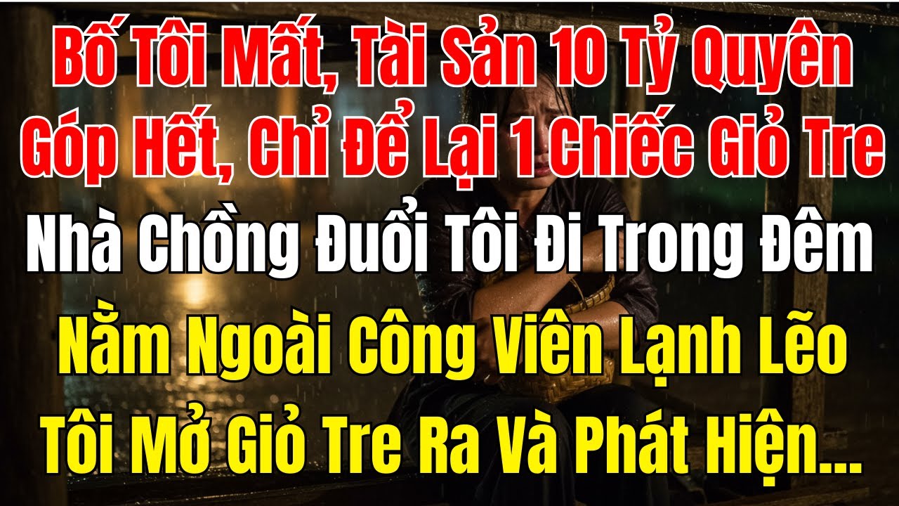 Bố Tôi Mất, Tài Sản 10 Tỷ Quyên Góp Hết - Chỉ Để Lại 1 Chiếc Giỏ Tre. Nhà Chồng Liền Đuổi Tôi Đi...