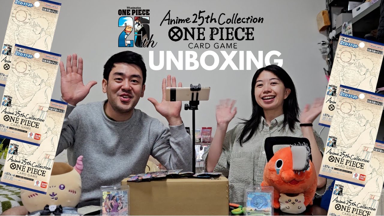ONE PIECE 25th Anniversary  Card Game Unboxing!