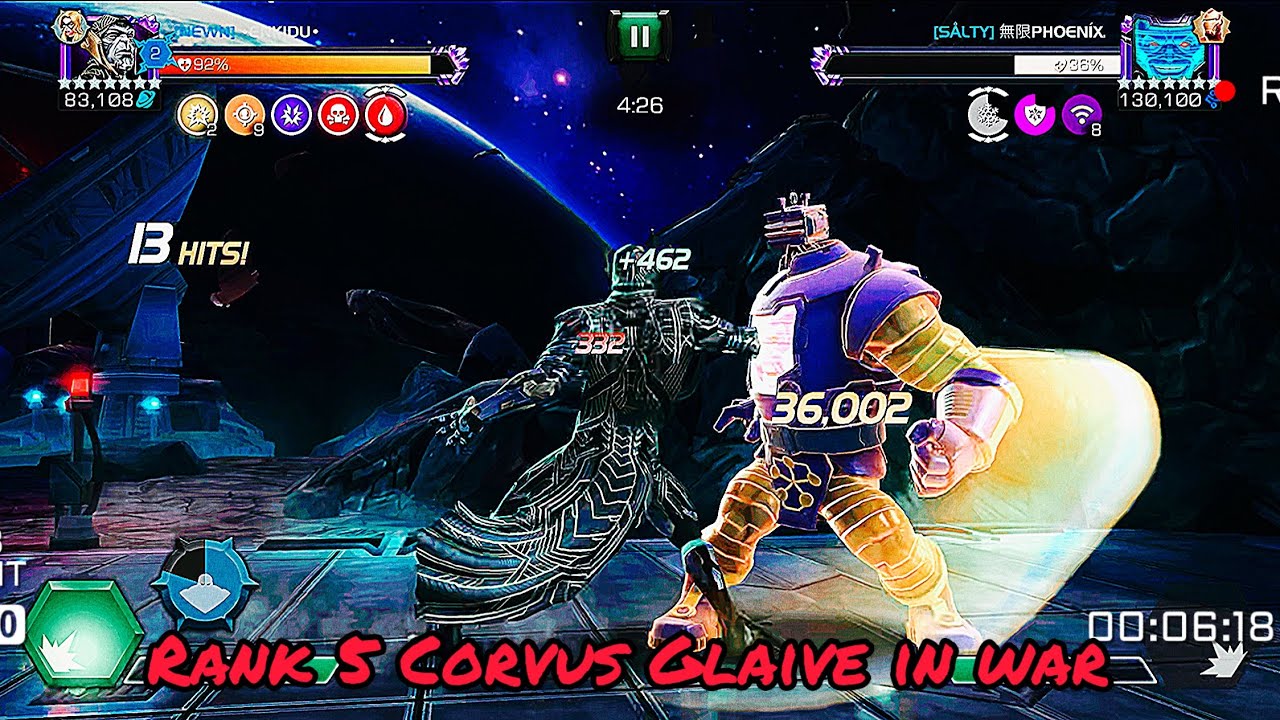 Rank 5 Corvus debut did not disappoint. 10 fight final war of the season.