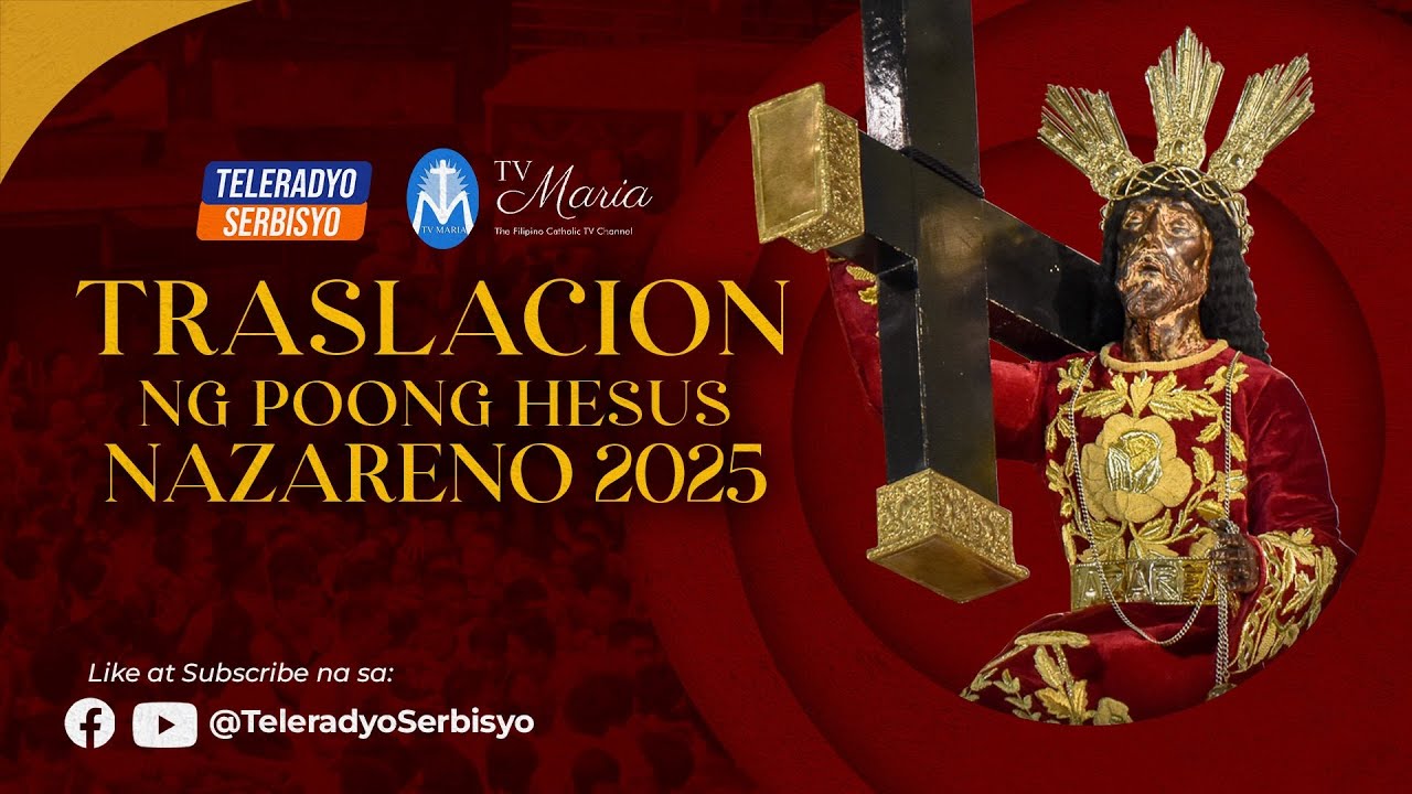 LIVE: Traslacion ng Poong Hesus Nazareno 2025 | (09 January 2025)